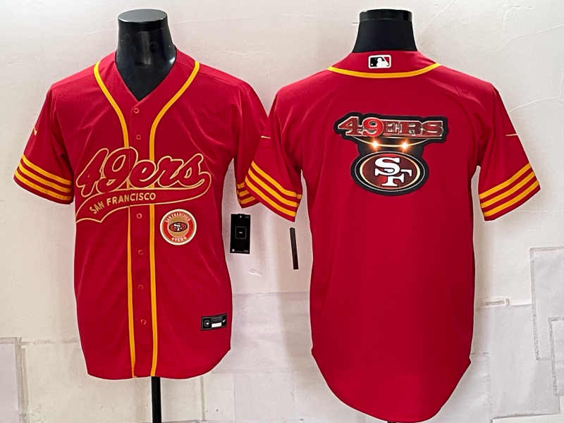 Men 2026 Nike San Francisco 49ers blank red NFL Jersey 0924007->san francisco 49ers->NFL Jersey